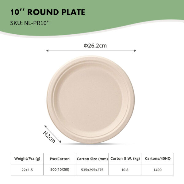 6" Round Plate - 图片 6