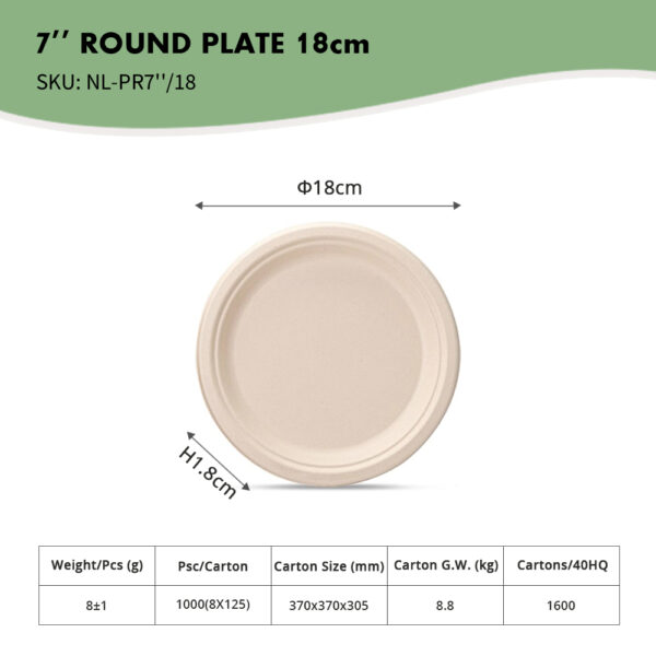6" Round Plate - 图片 3