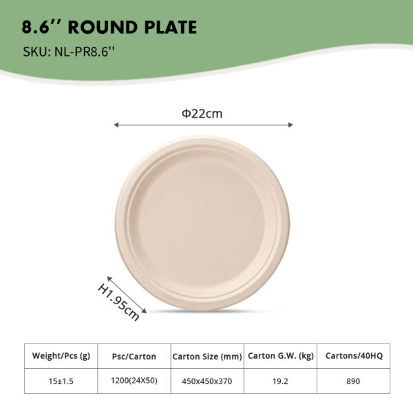 6" Round Plate - 图片 4