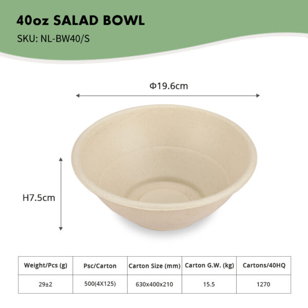 40oz Salatschüssel