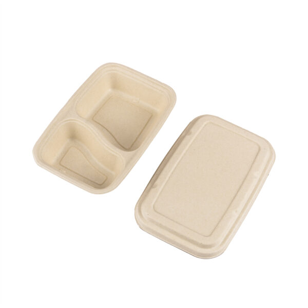 1000ml Box with 2 Compartments - 图片 2