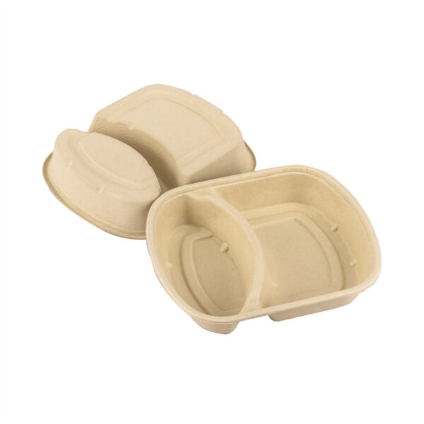 1100ml Box with 2 Compartments - 图片 2