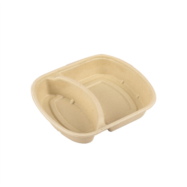 1100ml Box with 2 Compartments - 图片 3