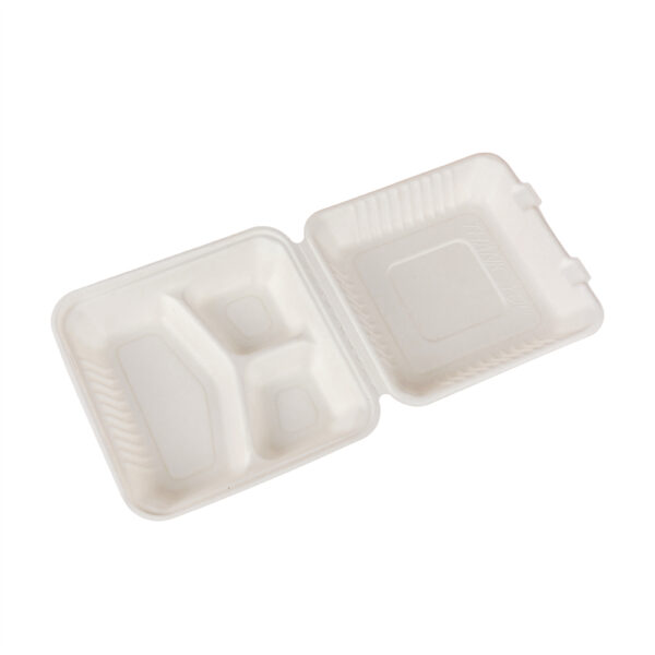 9" Clamshell with 3 Compartments - 画像 (6)