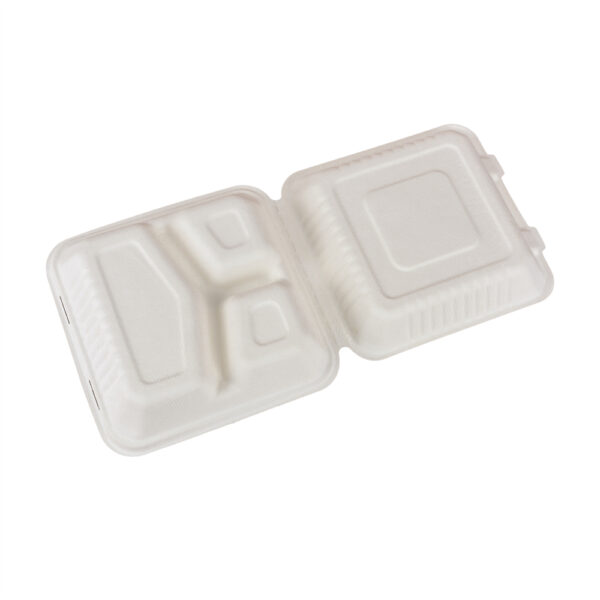 9" Clamshell with 3 Compartments - 画像 (8)