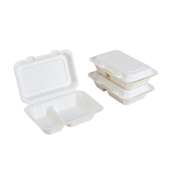 9×6" in Clamshell with 2 Compartments - 图片 2
