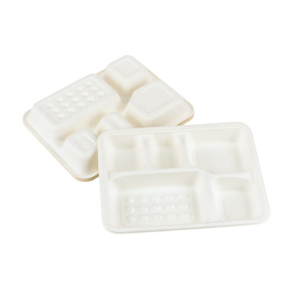 11" Deep 5-Compartment Tray - 图片 3