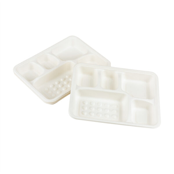 11" Deep 5-Compartment Tray - 图片 2