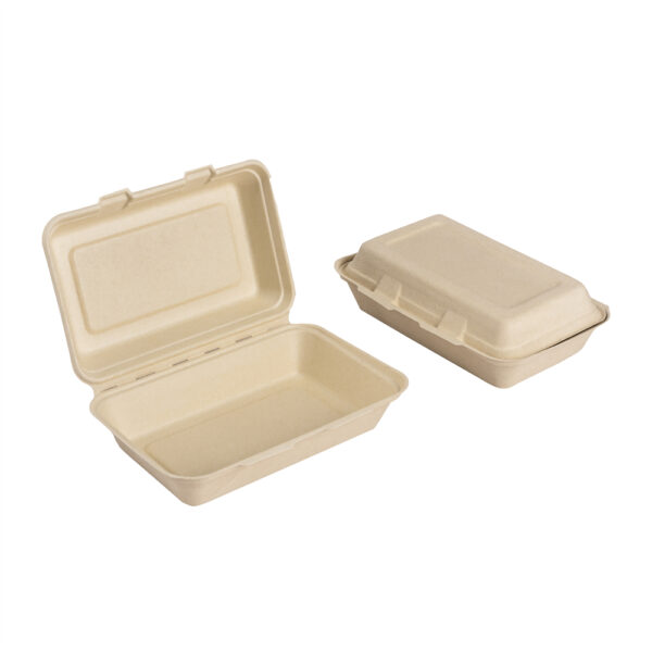 10x6" Clamshell, 1000ml - 图片 2