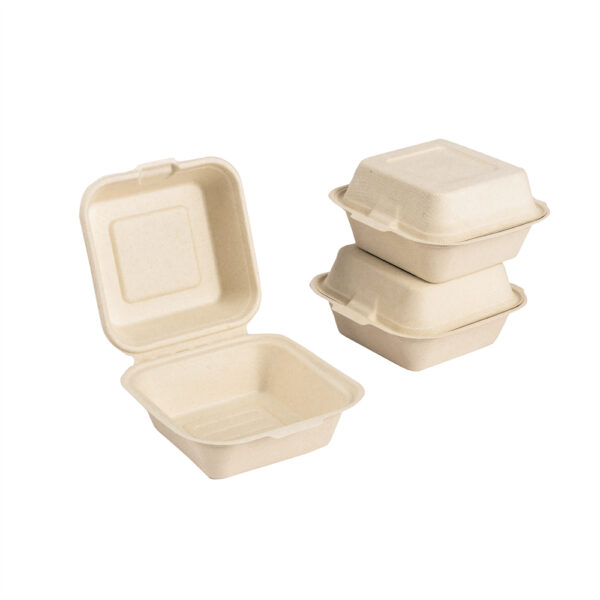 EU 6" Hamburger Clamshell - 图片 2