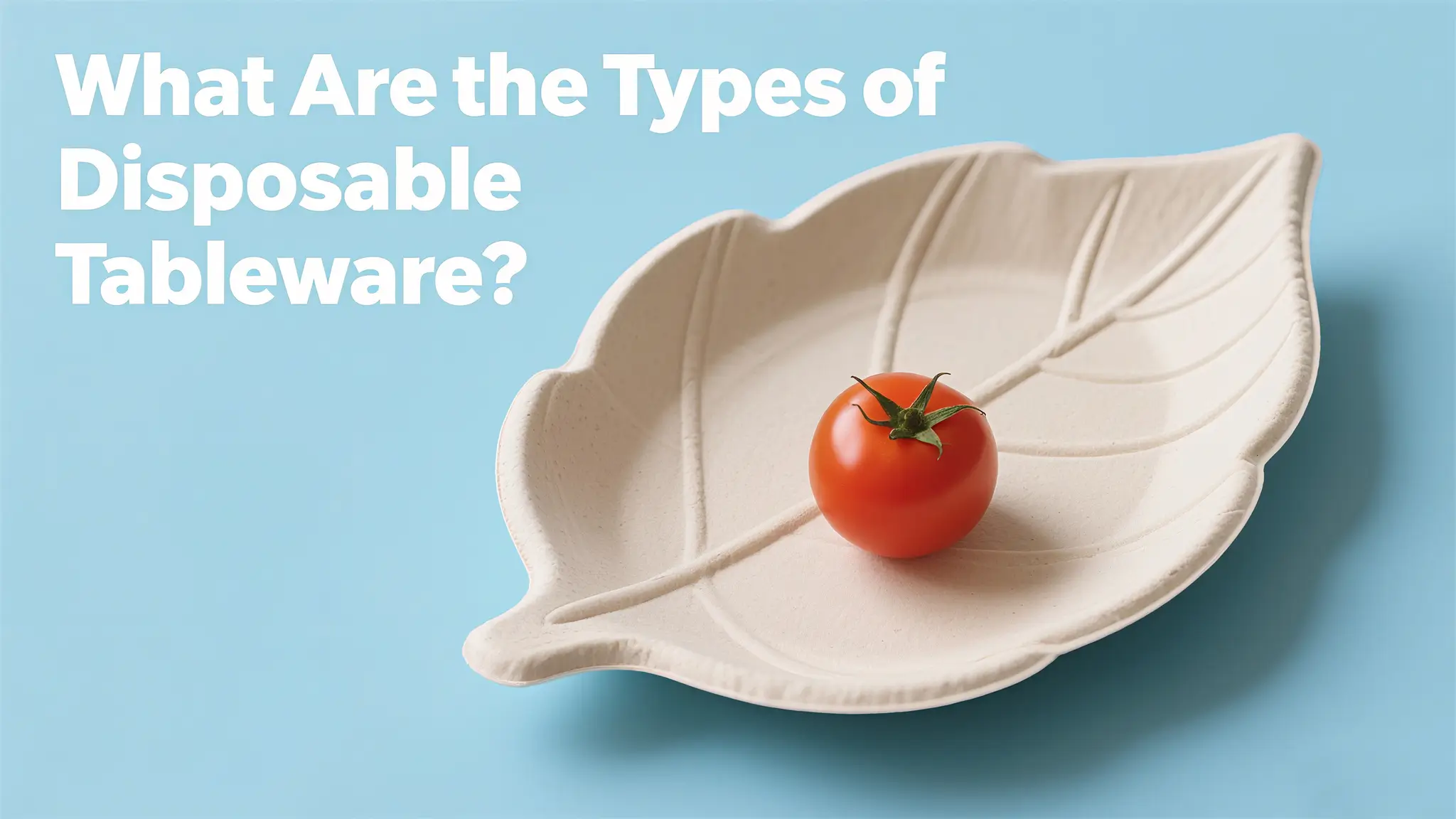 What Are the Types of Disposable Tableware A Guide to Sustainable & Eco Options